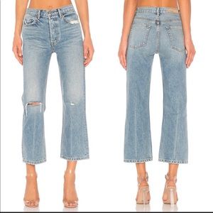 JUST LIKE NEW ✨ GRLFRND - Linda High-Rise Crop 💋